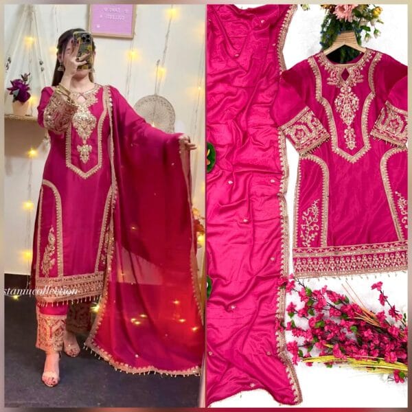 Designer Pakistani Suit - Image 3