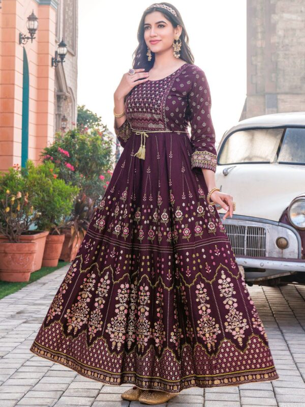 Anarkali Long Gown for Women's Big Sale 40% OFF - Image 3