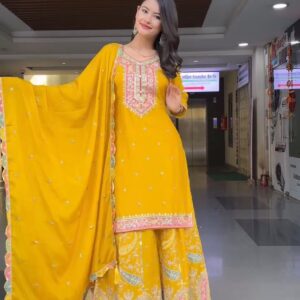 New Designer Party Wear Sharara Suit