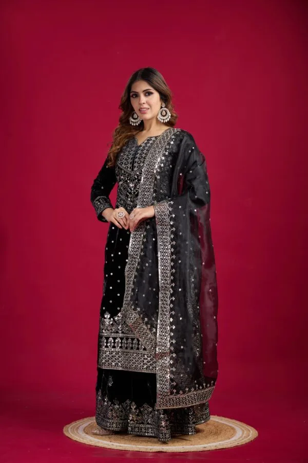 Party Wear Velvet Suit