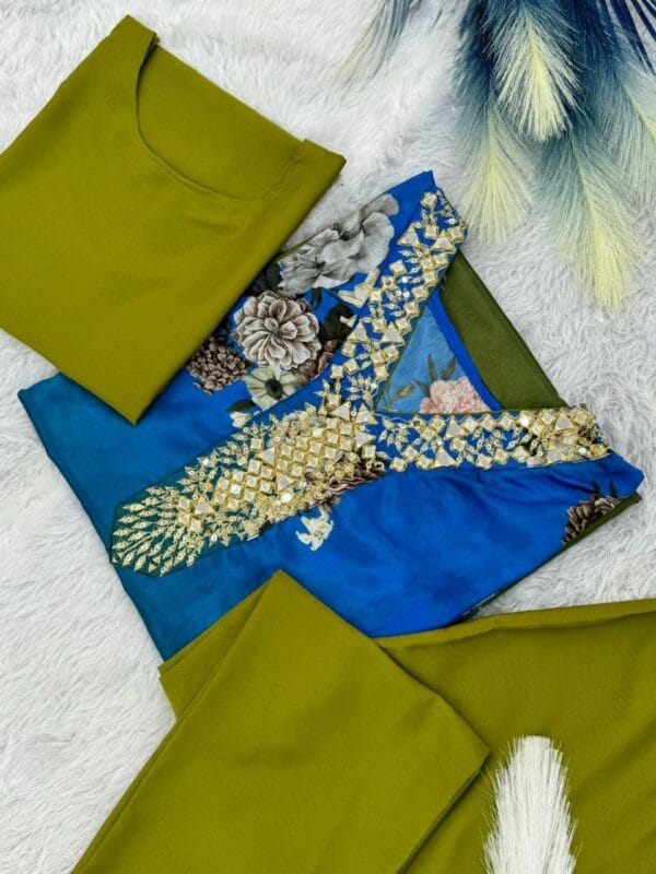 Fancy design kaftan |Partty wear kaftan suit FREE Ship ind +10% off - Image 5