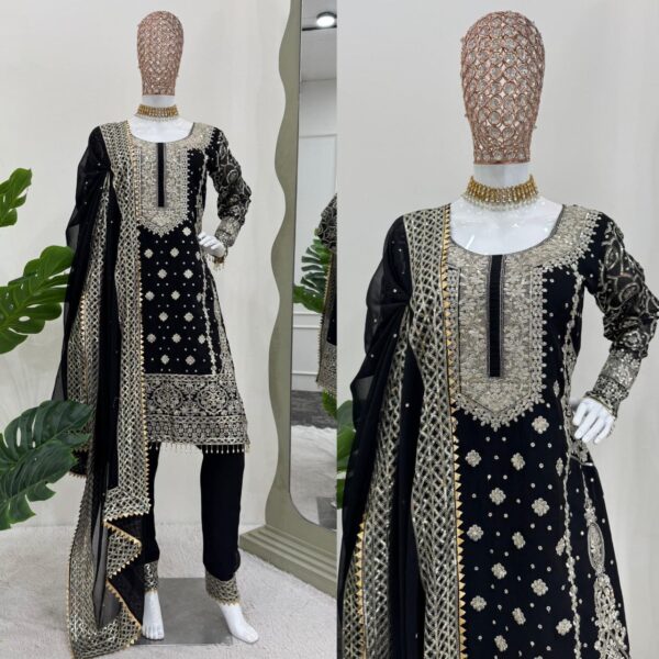 Pakistani designer suit | FREE SHIPP  IND | new year 2025 special - Image 4