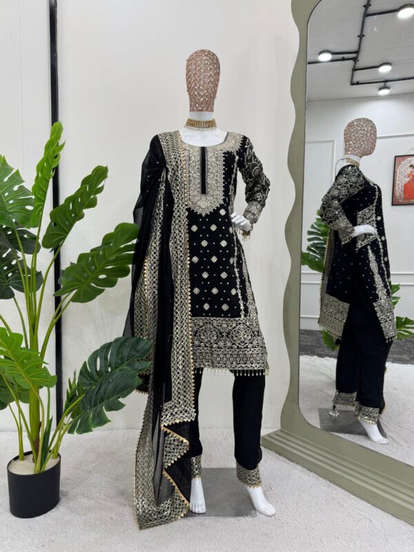 Pakistani designer suit | FREE SHIPP  IND | new year 2025 special - Image 5