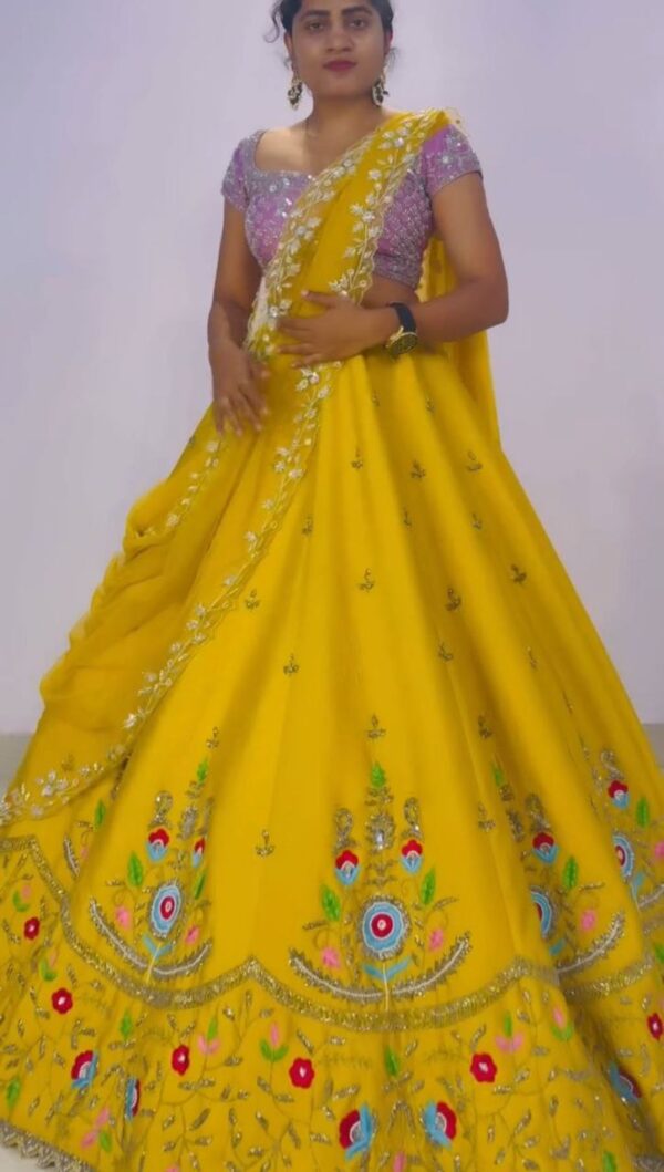 Festive Lehenga Choli |Party wear lehenga choli FREE SHIPP IND*+5%OFF - Image 4