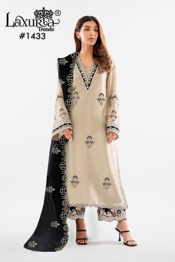 Pakistani designer suit FREE Shipping in INDIAN New design 2025 - Image 4