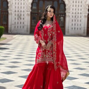 Party wear sharara suit