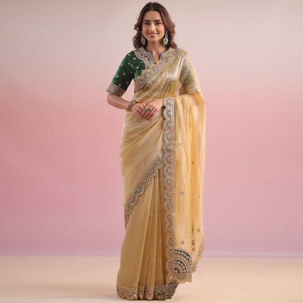 Designer Benglory Silk Saree | New 2025 FREE Shipp ind - Image 3